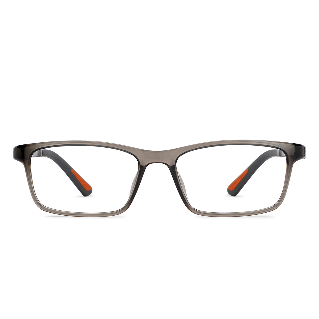 Lenskart Air Online Gray Transparent Full Rim Rectangle right side