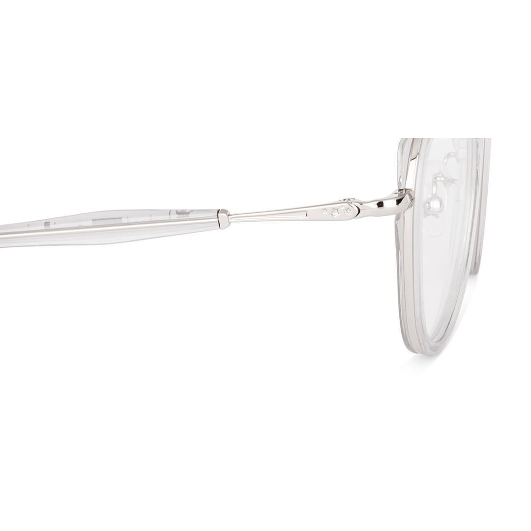 Lenskart Gray Transparent Full Rim Cat Eye right side