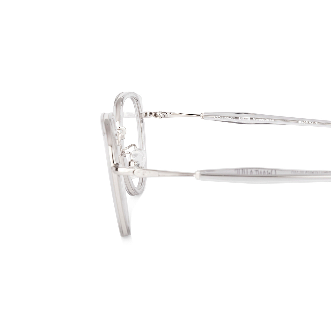 Lenskart Gray Transparent Full Rim Cat Eye right side