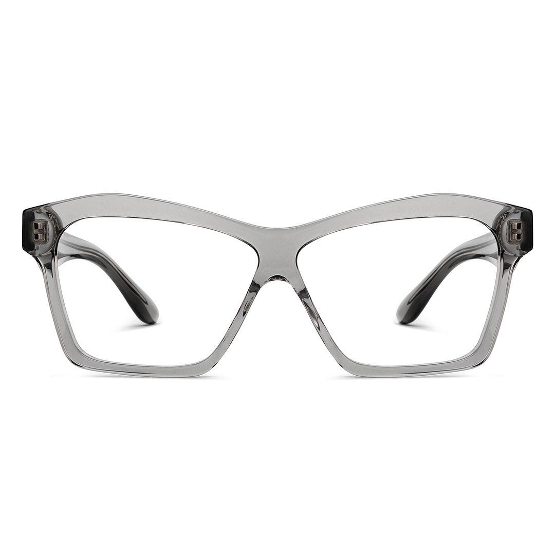 Lenskart Gray Transparent Full Rim Square right side