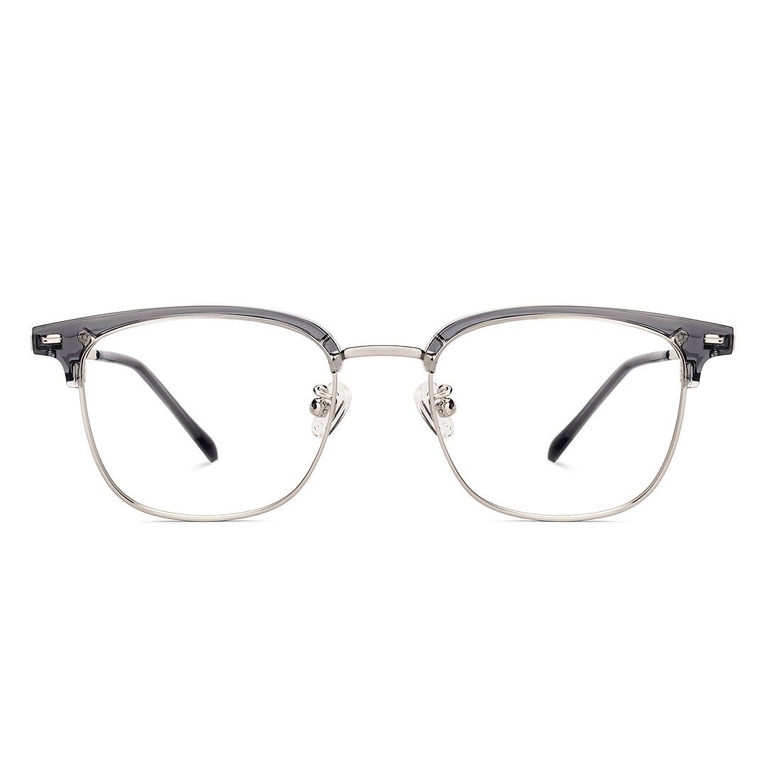 Lenskart Gray Transparent Full Rim Clubmaster right side