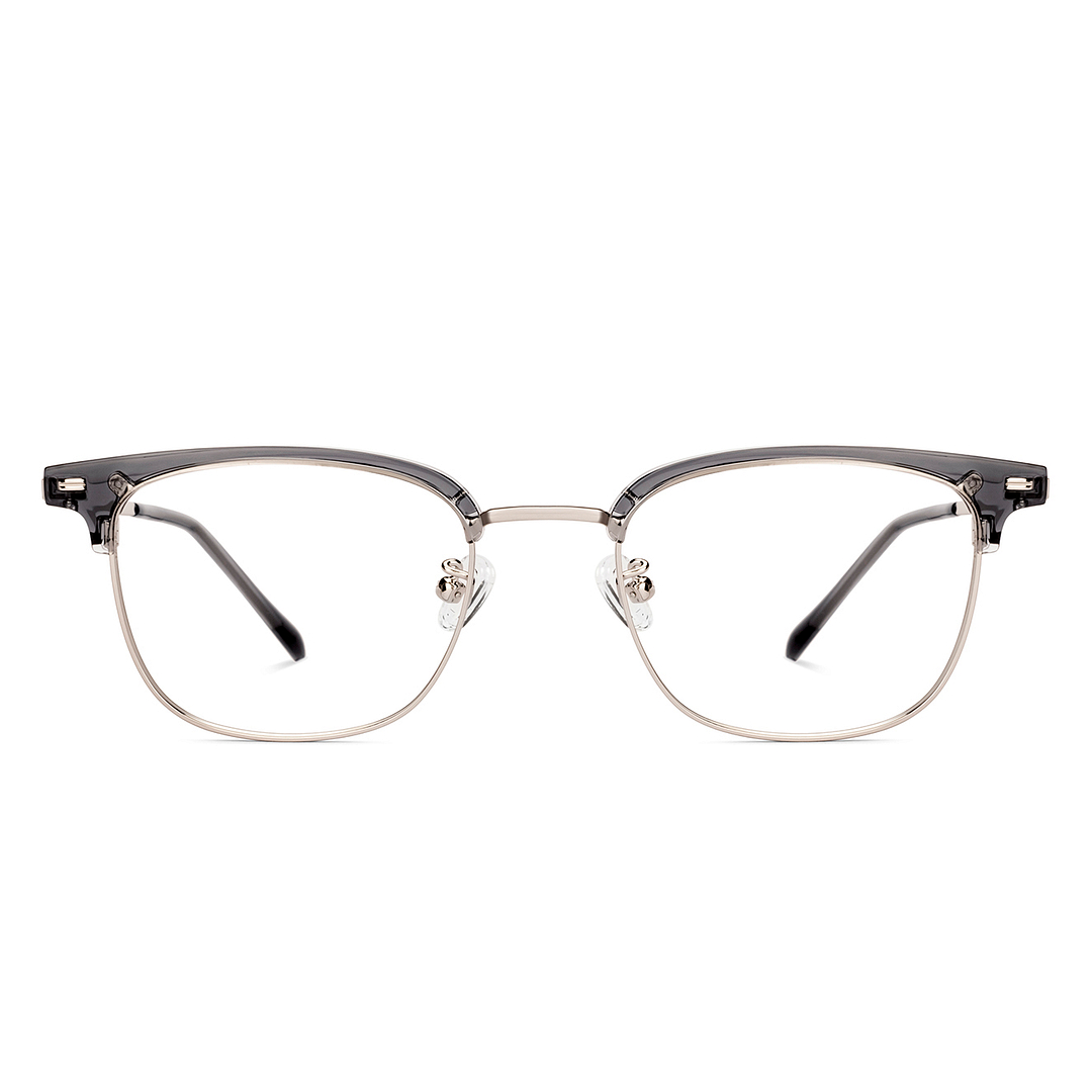 Lenskart Gray Transparent Full Rim Clubmaster right side