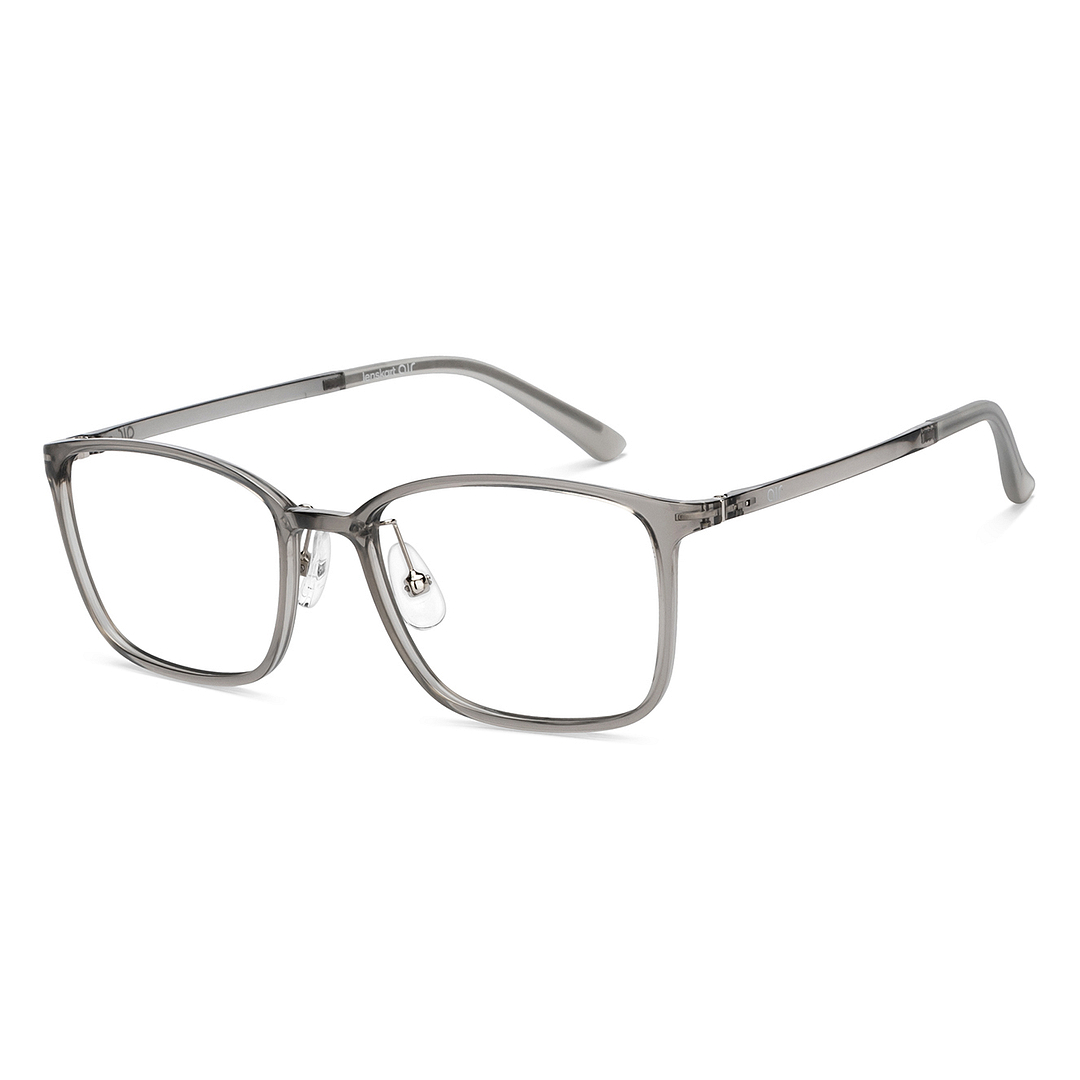 Lenskart Air Gray Transparent Full Rim Rectangle right side