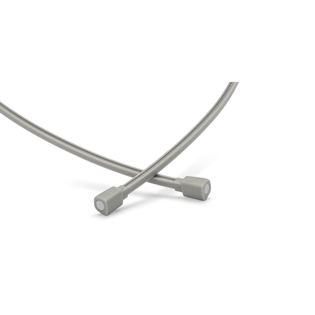 Lenskart Air Gray Transparent Full Rim Square left side