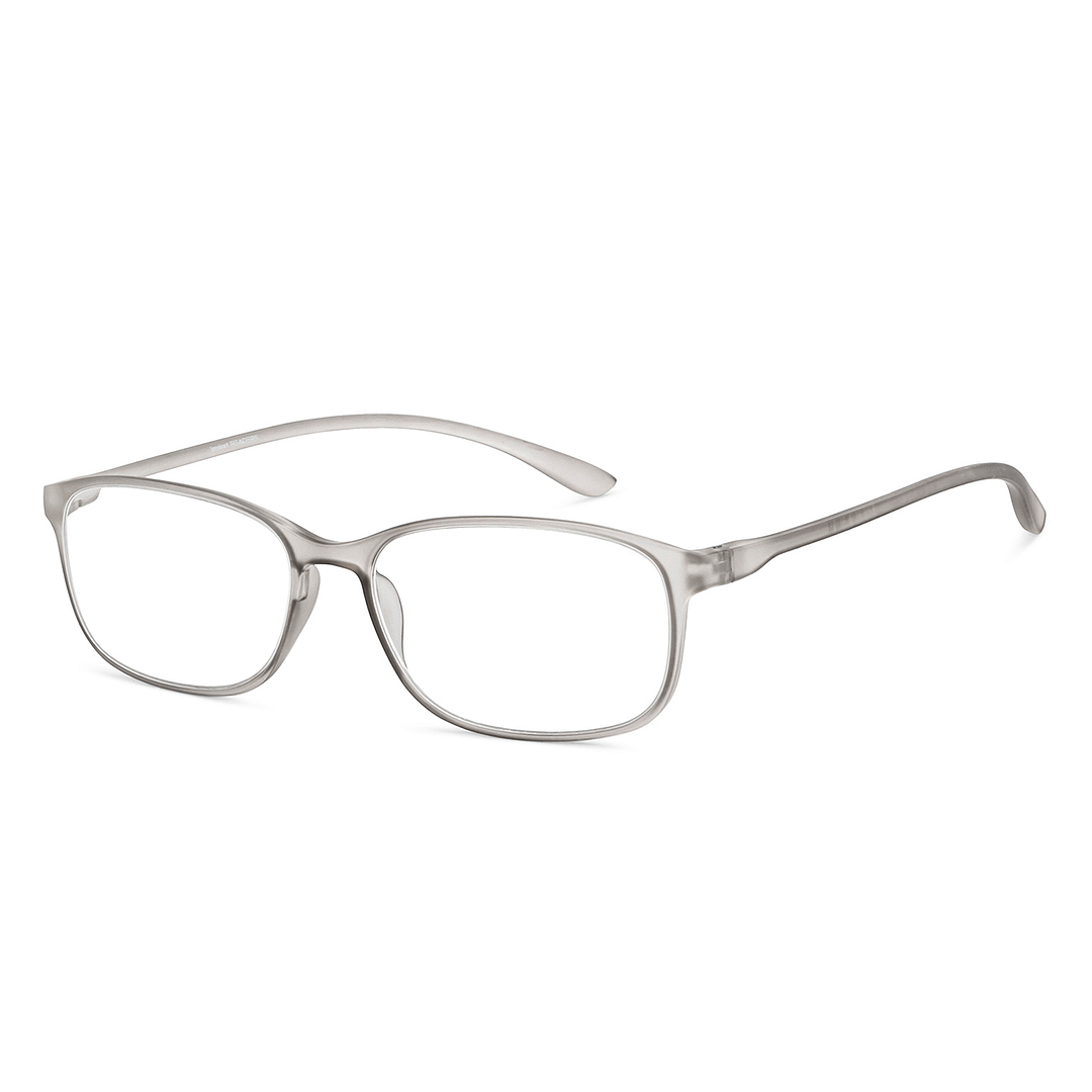 Lenskart READERS Gray Gray Transparent Full Rim Rectangle Lenskart READERS LR E13698 Only for 2 Prefitted Powers right side