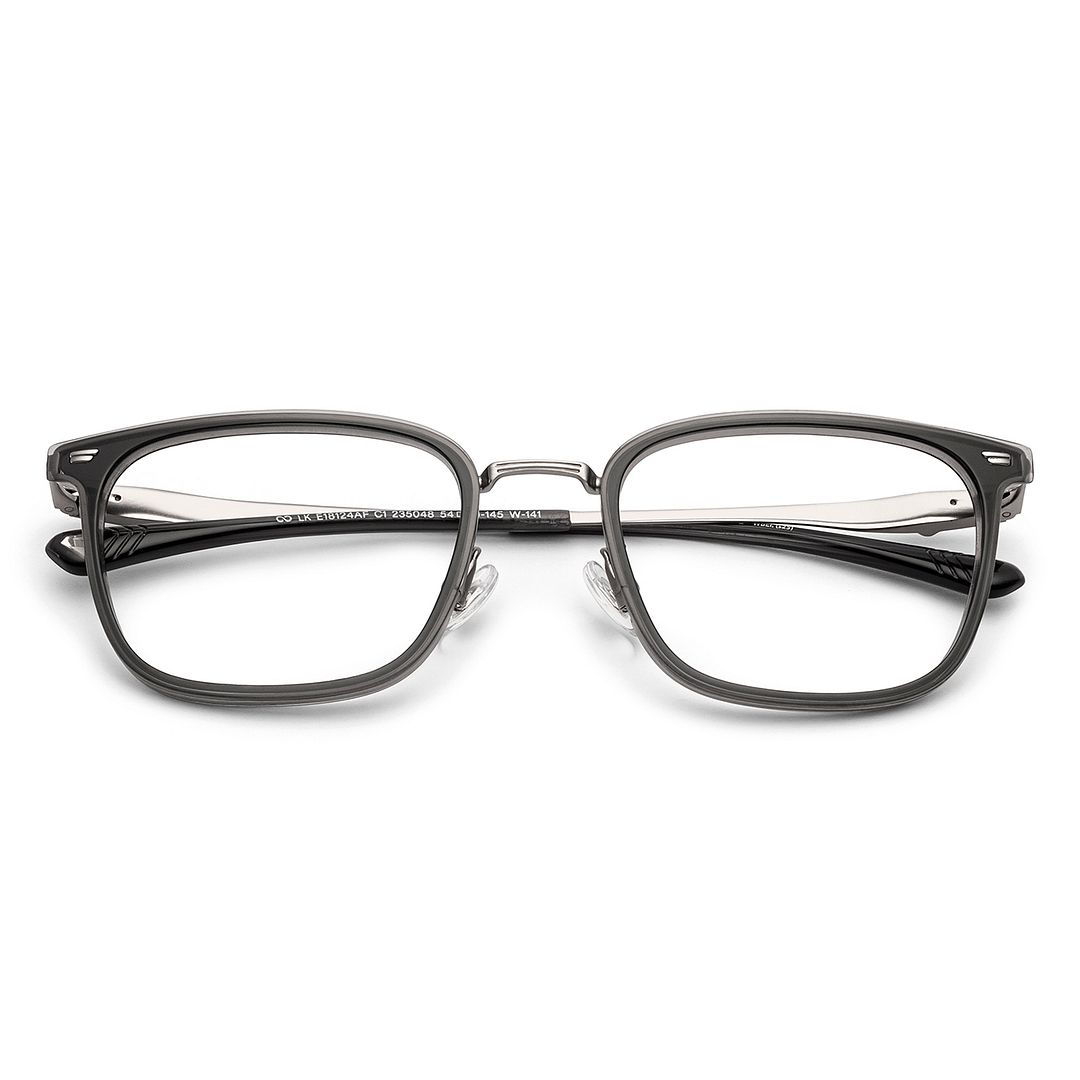 Lenskart STUDIO Gray Transparent Full Rim Square right side