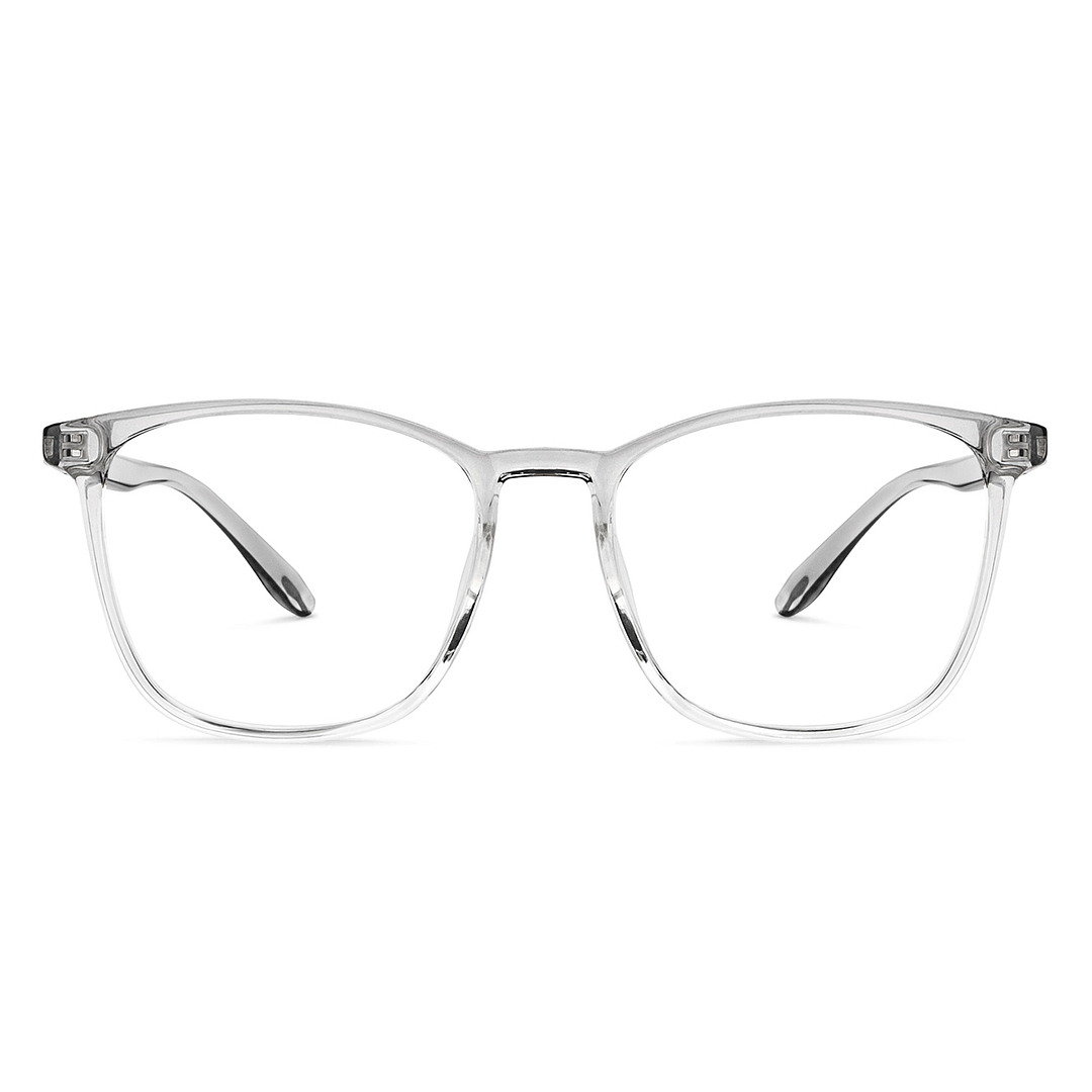 Lenskart Air Online Gray Transparent Full Rim Square left side