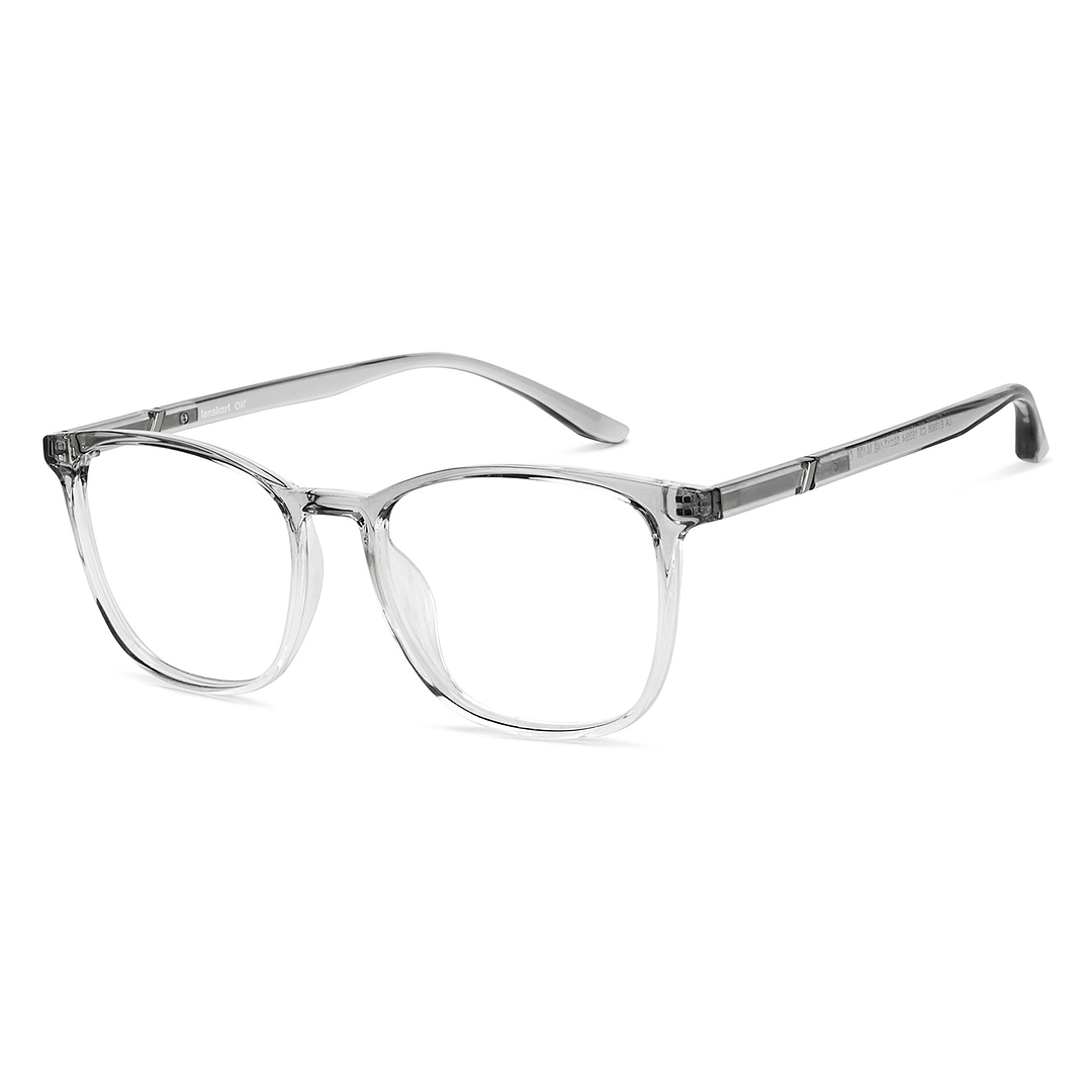 Lenskart Air Online Gray Transparent Full Rim Square right side