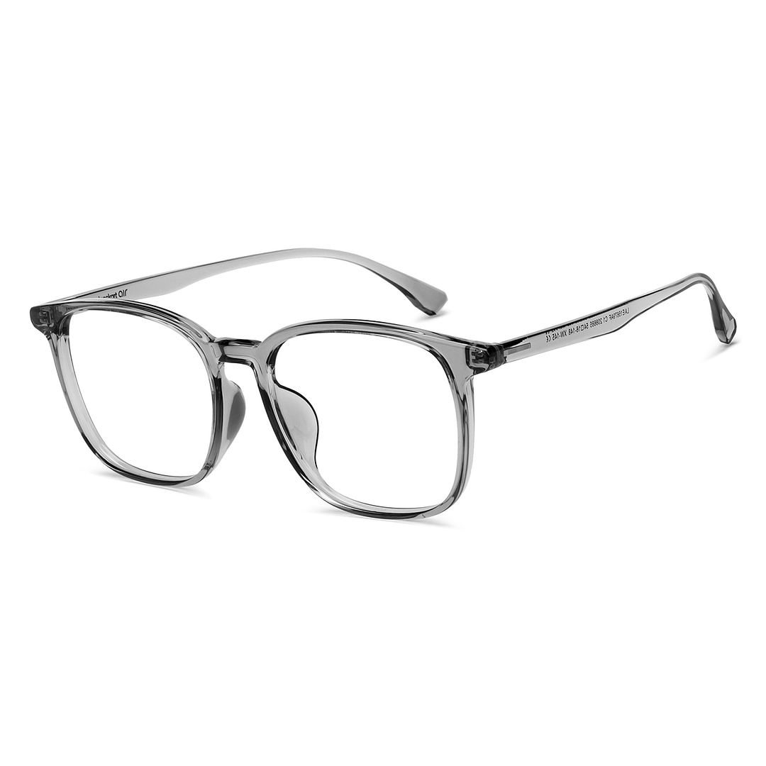 Lenskart Air Gray Transparent Full Rim Square right side