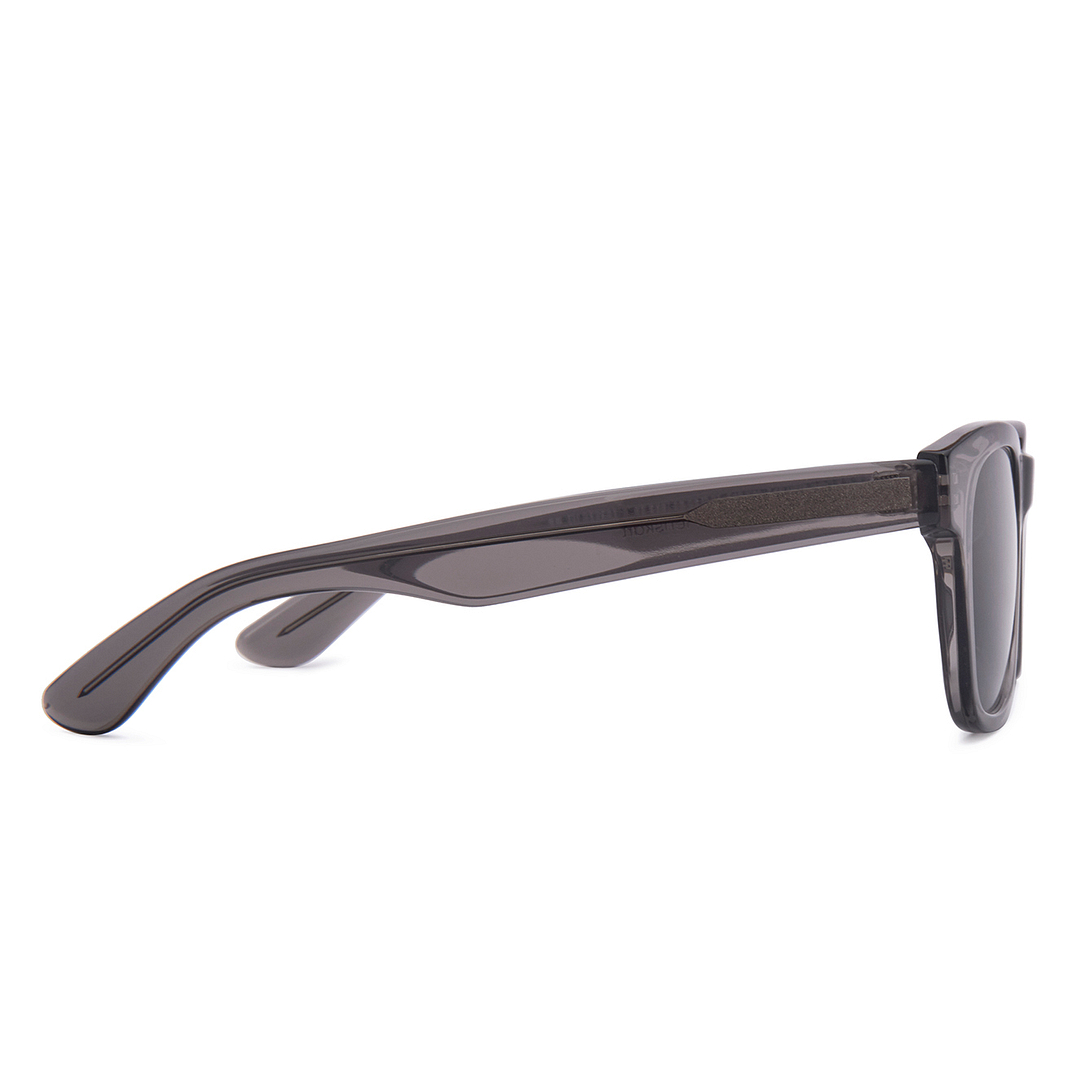 Lenskart Gray Transparent Full Rim Square left side