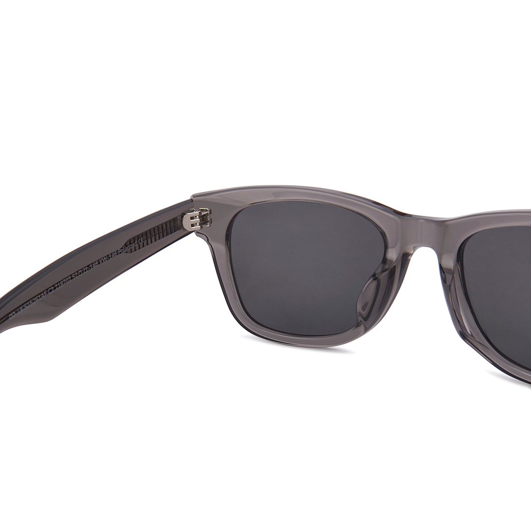 Lenskart Gray Transparent Full Rim Square right side