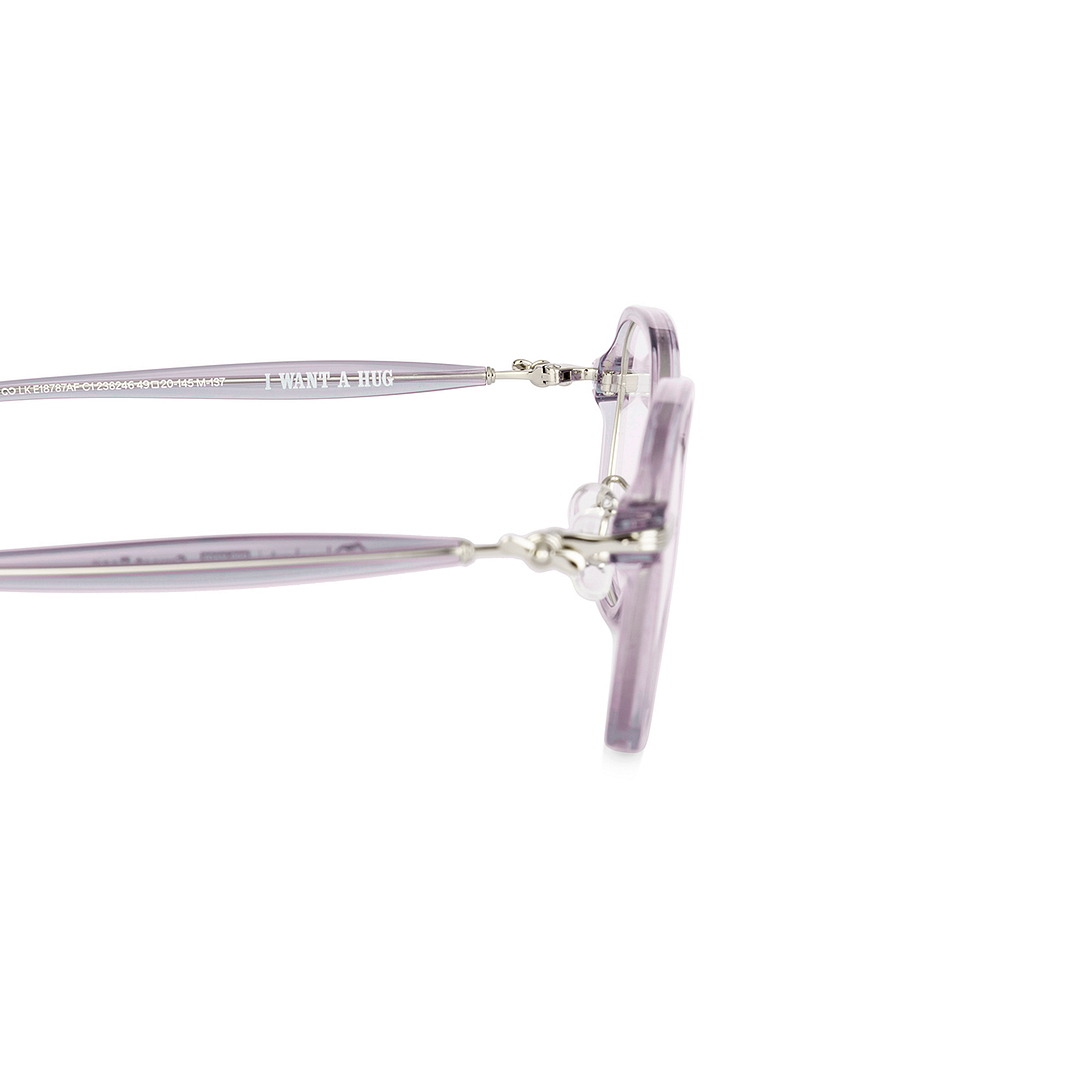 Lenskart Gray Transparent Full Rim Square right side