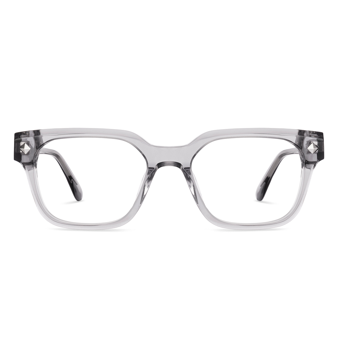 Lenskart STUDIO Gray Transparent Full Rim Square right side