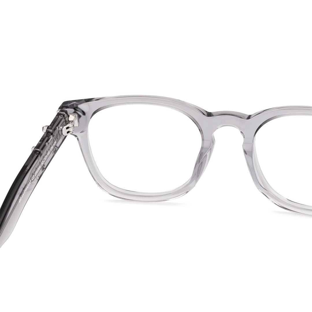 Lenskart STUDIO Gray Transparent Full Rim Square right side