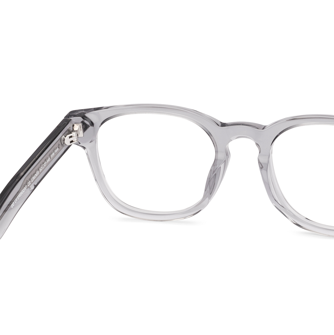 Lenskart STUDIO Gray Transparent Full Rim Square right side
