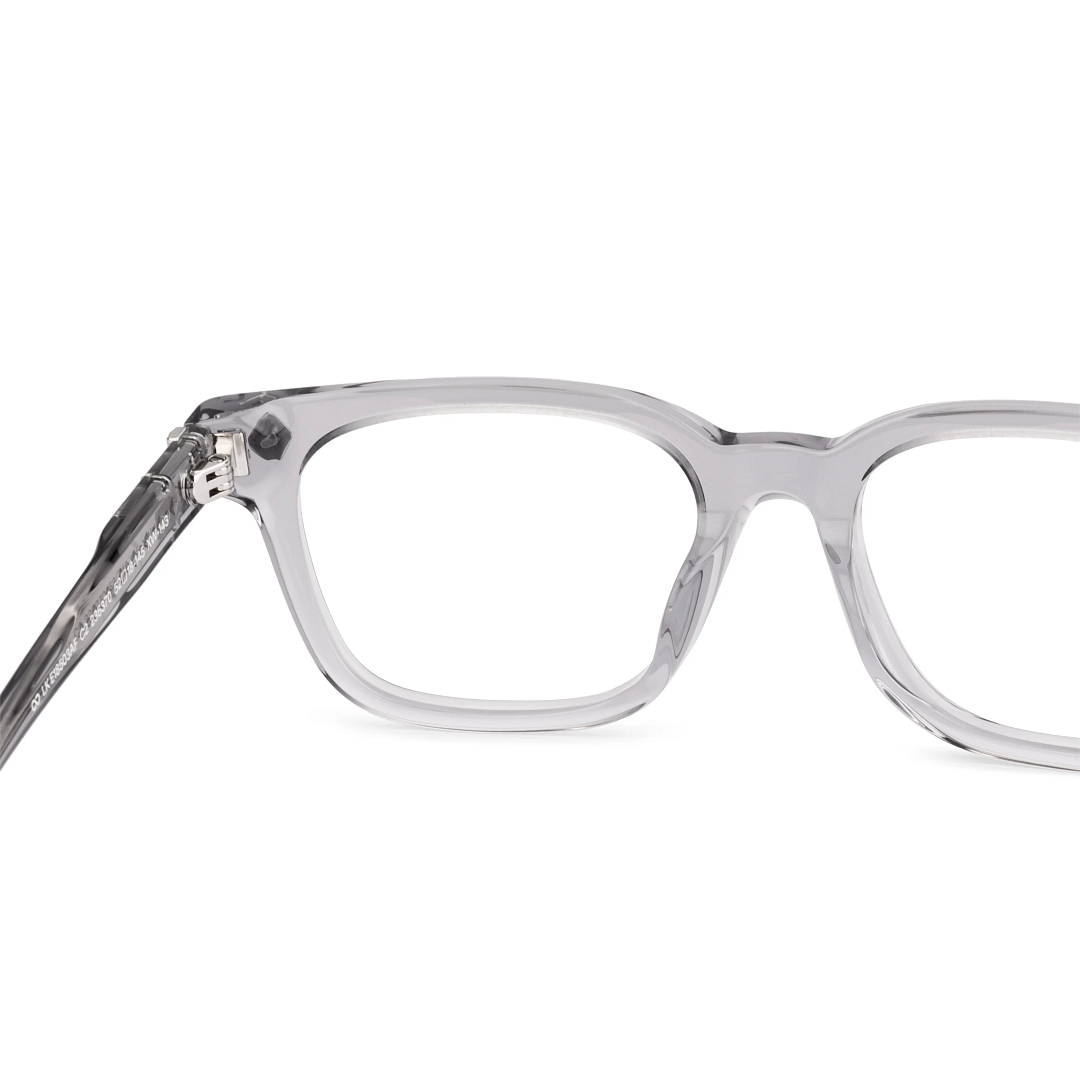 Lenskart STUDIO Gray Transparent Full Rim Square right side