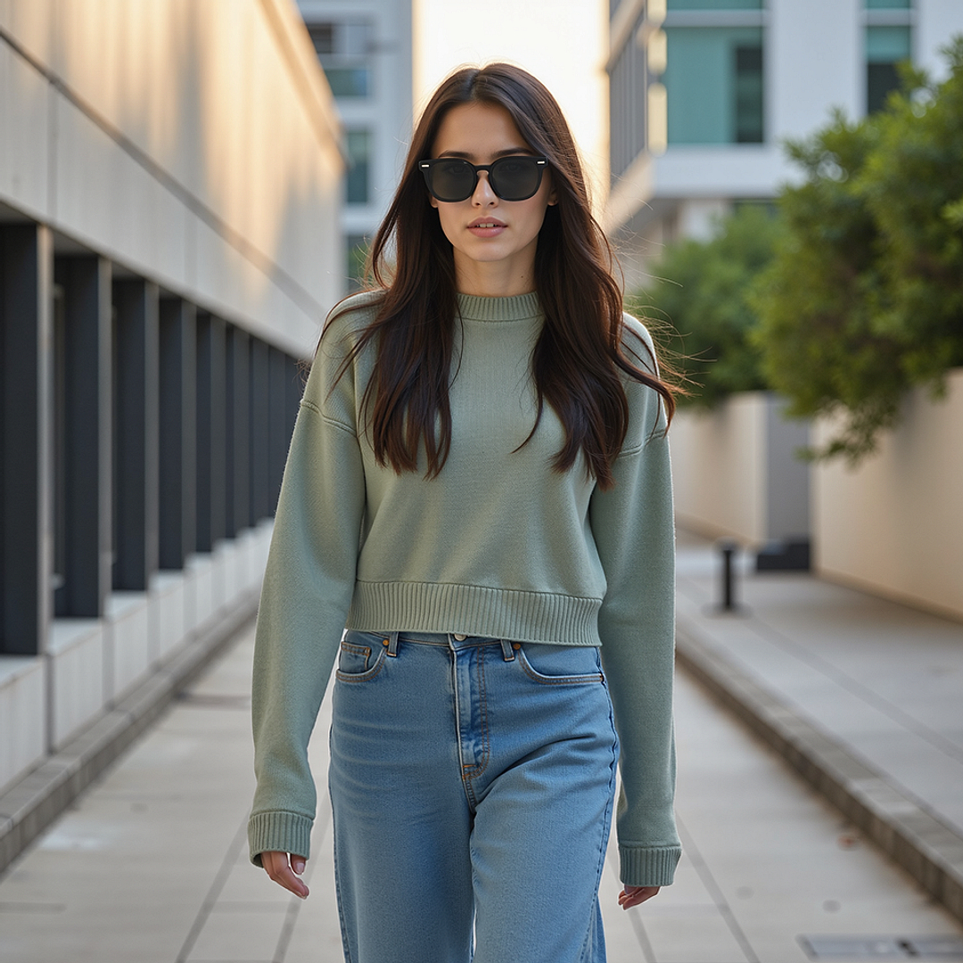 Lenskart STUDIO Gray Transparent Full Rim Square right side