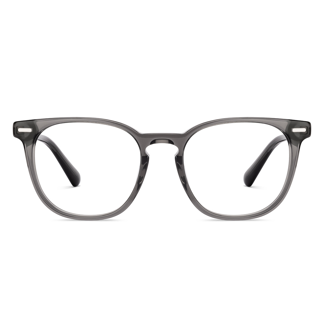 Lenskart STUDIO Gray Transparent Full Rim Square left side