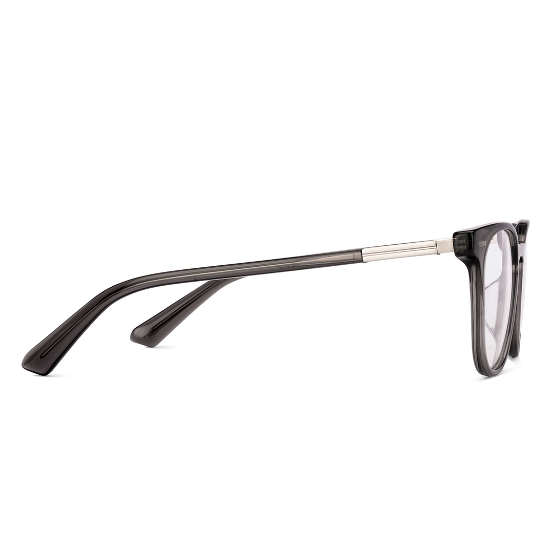 Lenskart STUDIO Gray Transparent Full Rim Square left side