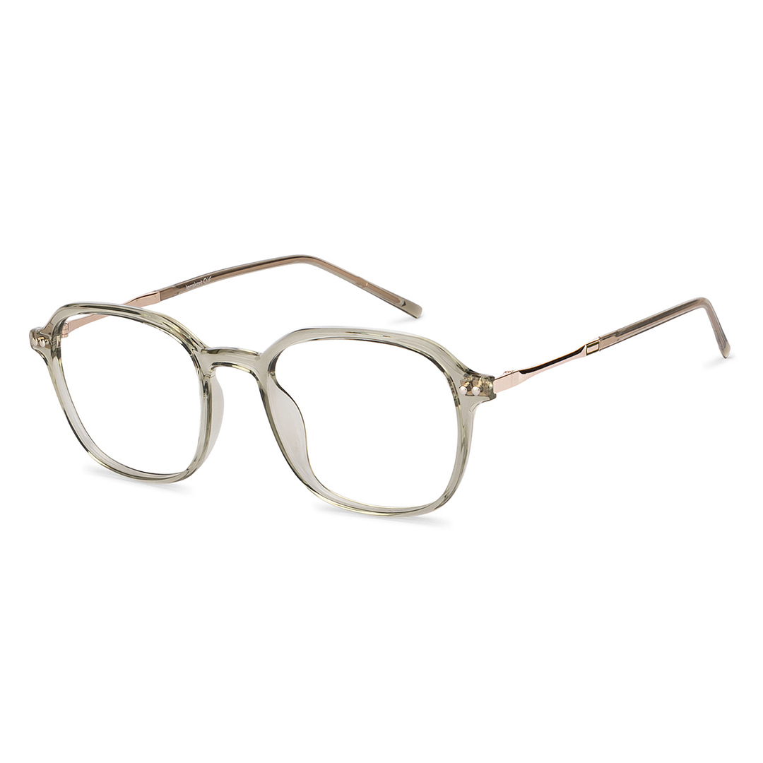 Lenskart Air Gray Transparent Full Rim Square right side