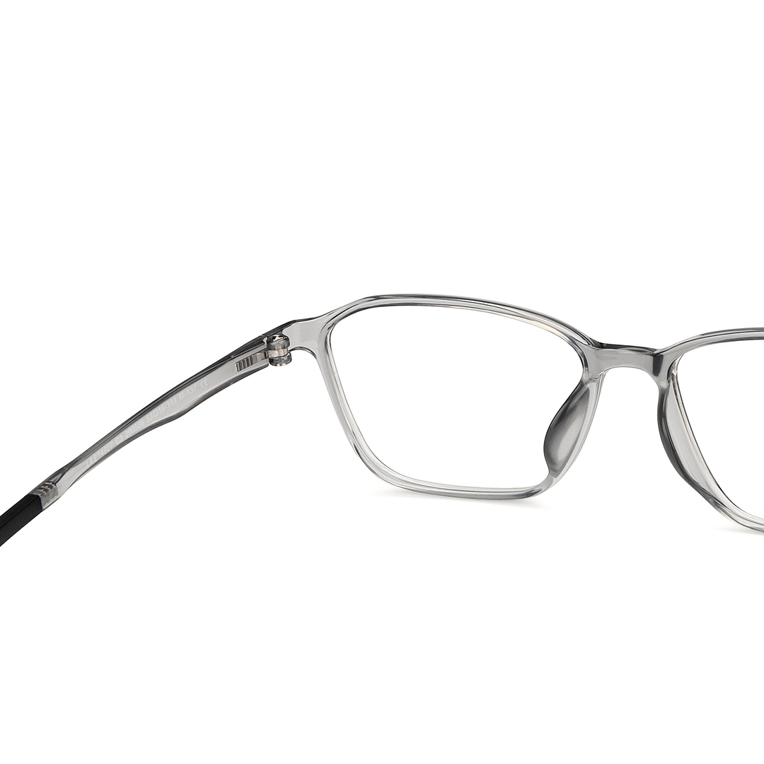 Lenskart Air Online Gray Transparent Full Rim Rectangle right side
