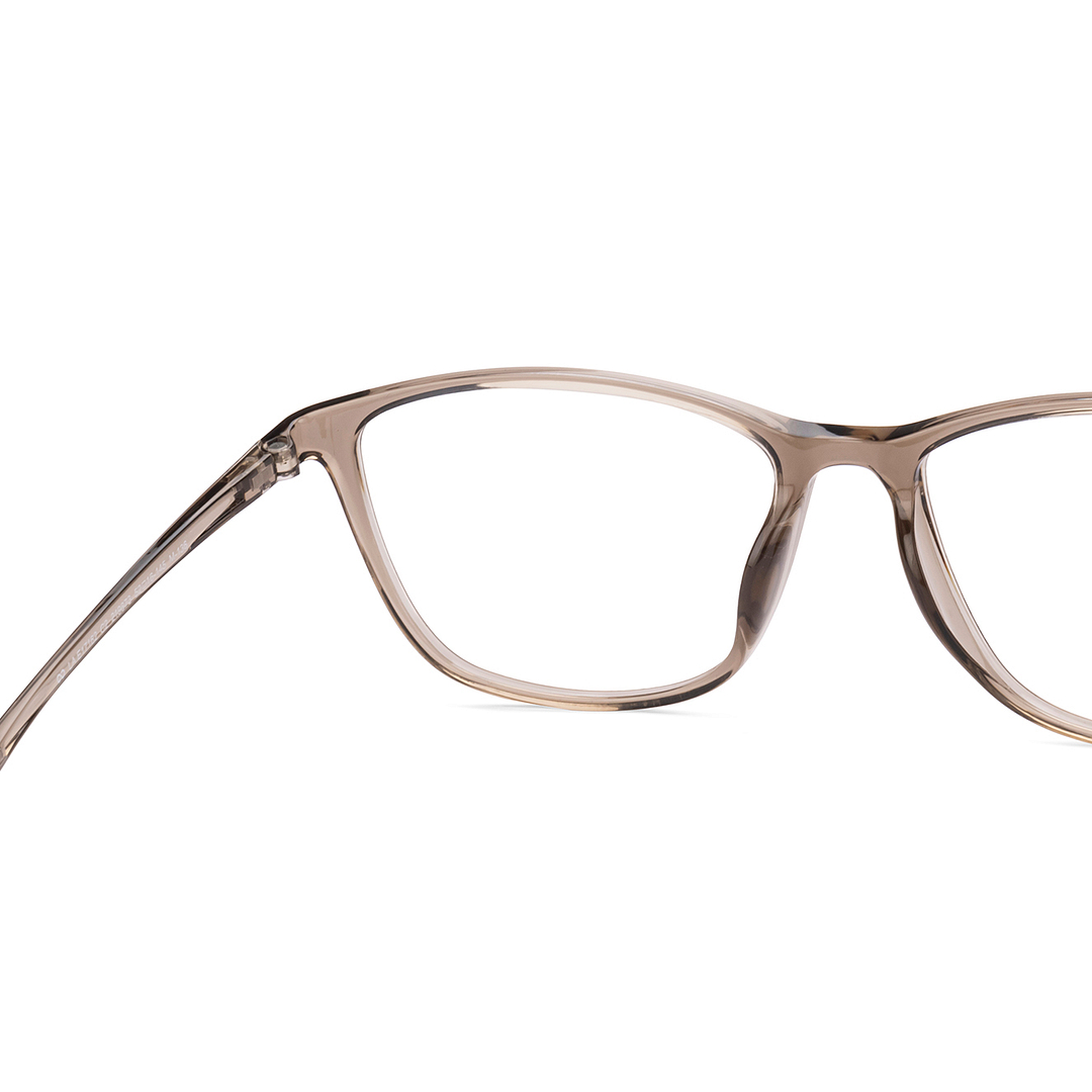 Lenskart Air Online Gray Transparent Full Rim Square right side