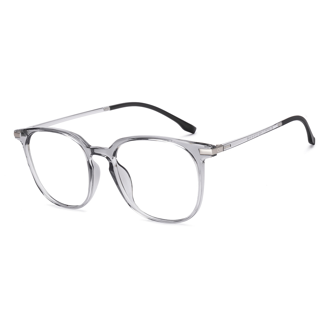 Lenskart Air Online Gray Transparent Full Rim Square left side