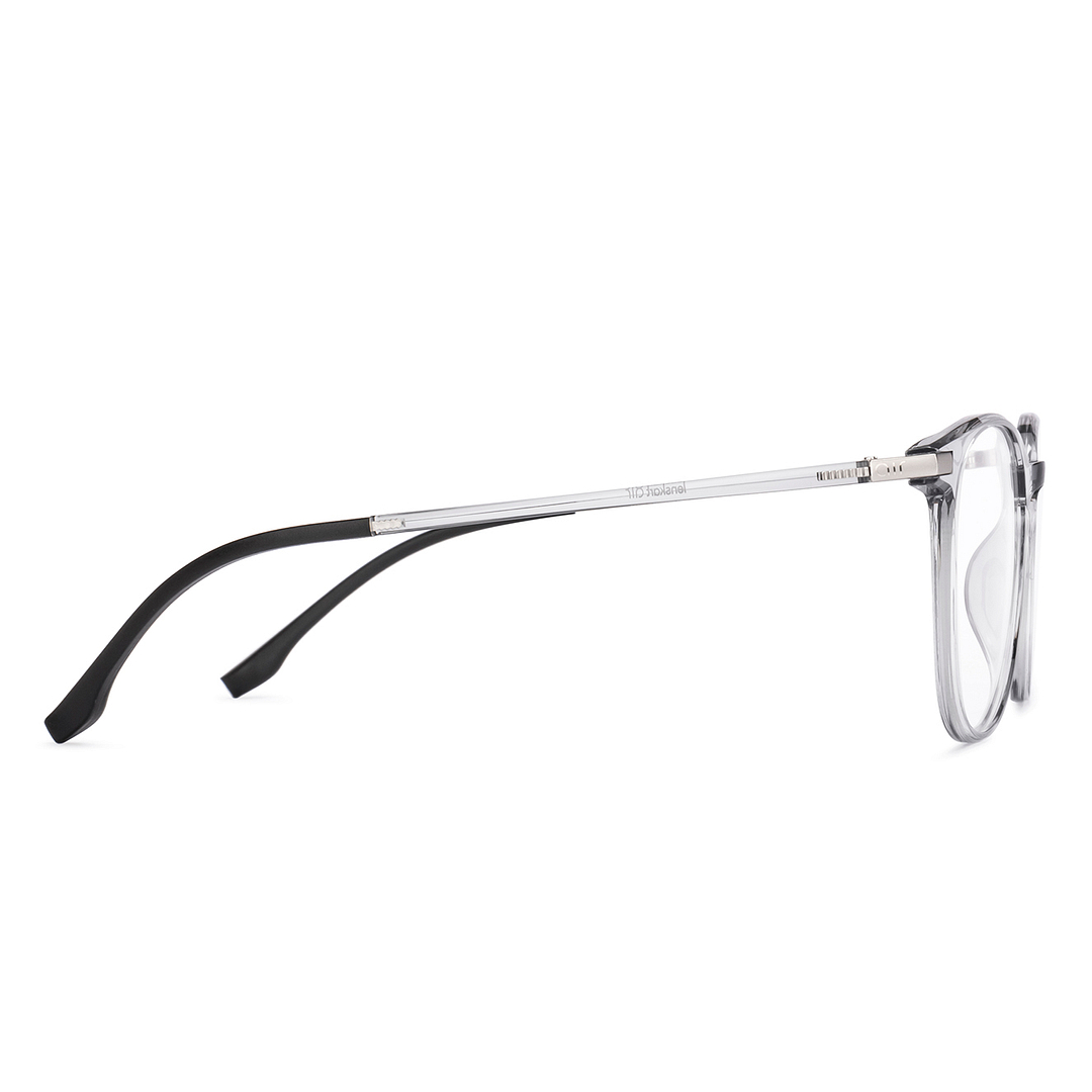 Lenskart Air Online Gray Transparent Full Rim Square left side