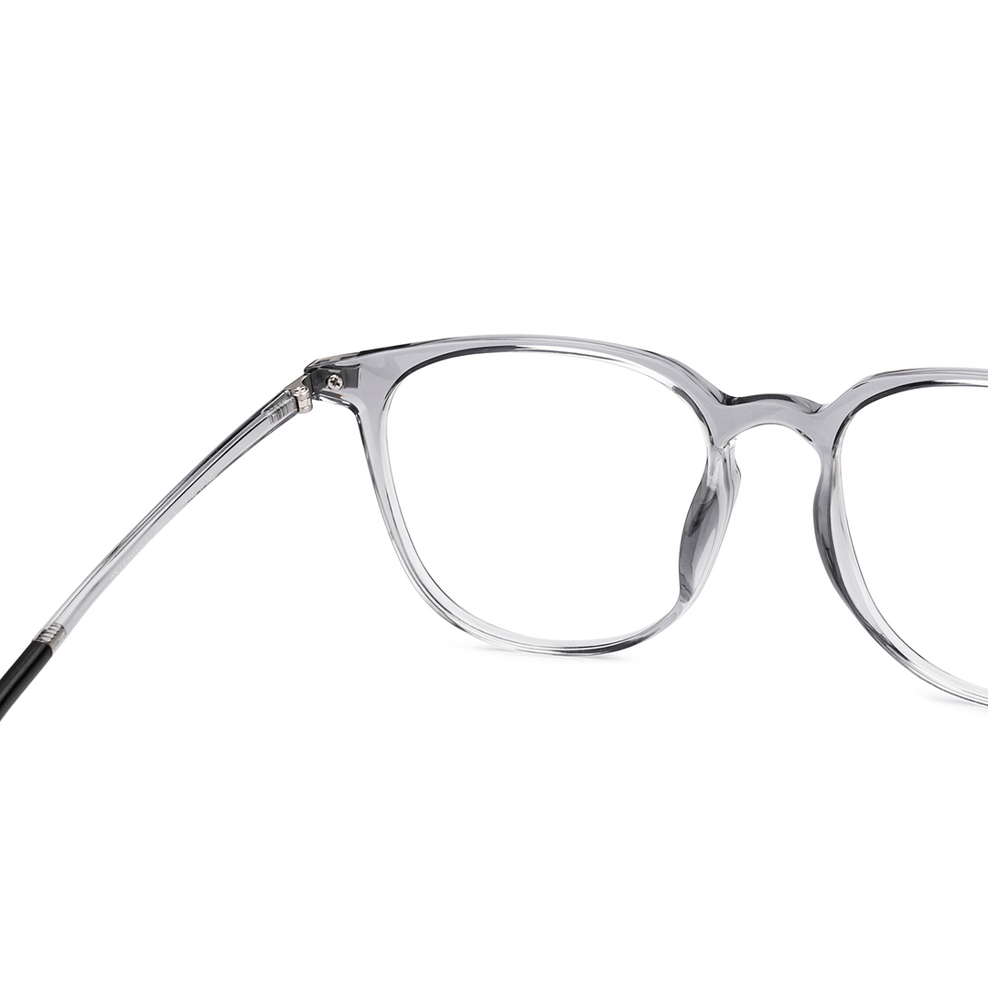 Lenskart Air Online Gray Transparent Full Rim Square right side