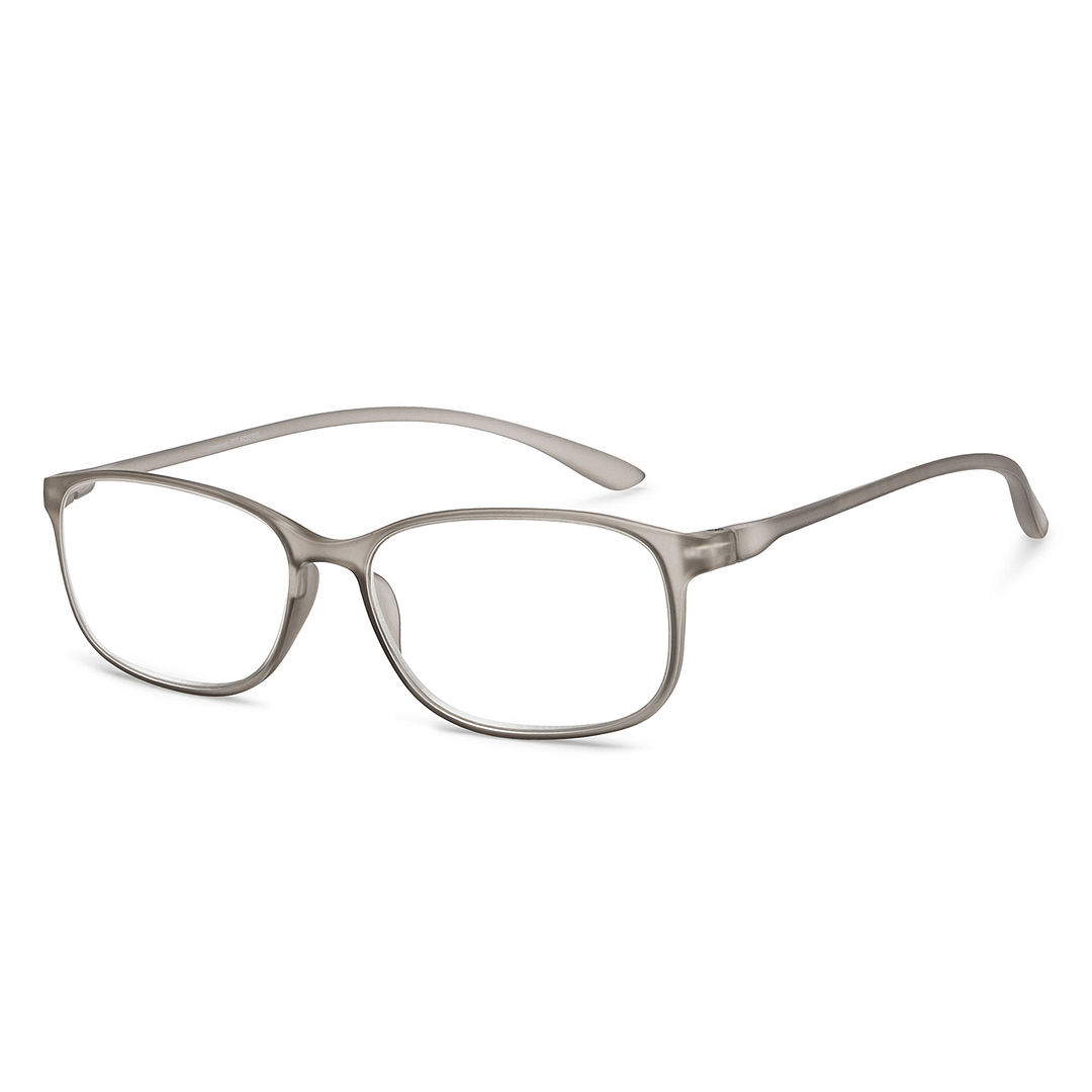 Lenskart READERS Gray Light Gray Full Rim Rectangle Lenskart READERS LR E13698 Only for 1 75 Prefitted Powers left side