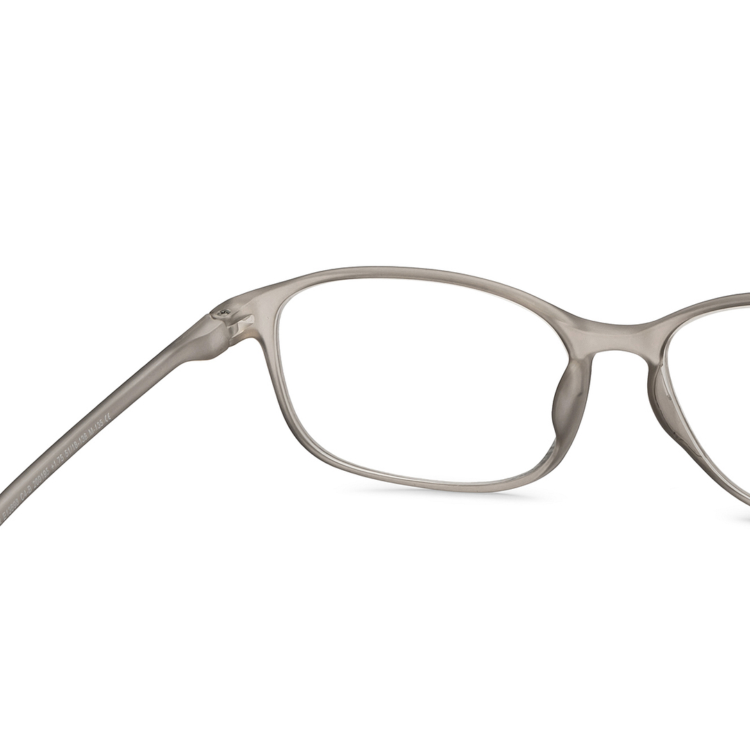 Lenskart READERS Gray Light Gray Full Rim Rectangle Lenskart READERS LR E13698 Only for 1 75 Prefitted Powers right side