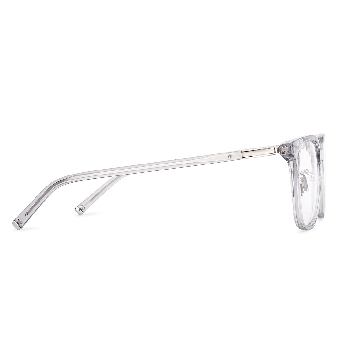 Lenskart Grey Transparent Full Rim Square right side