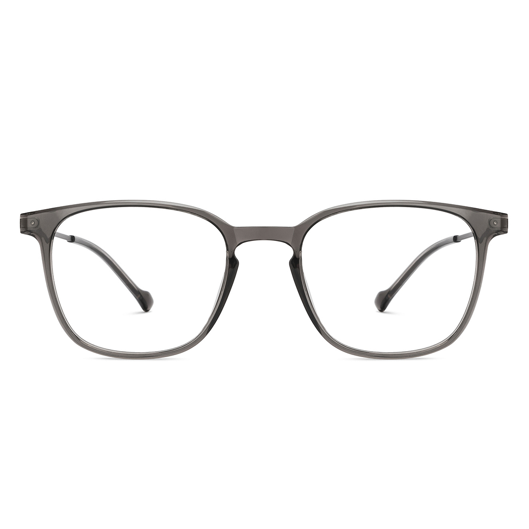 Lenskart Air Light Gray Full Rim Square left side