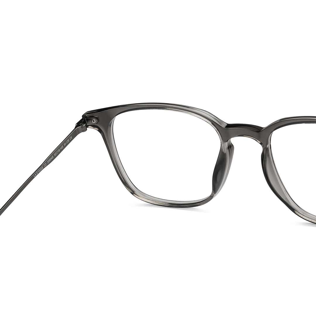 Lenskart Air Light Gray Full Rim Square right side