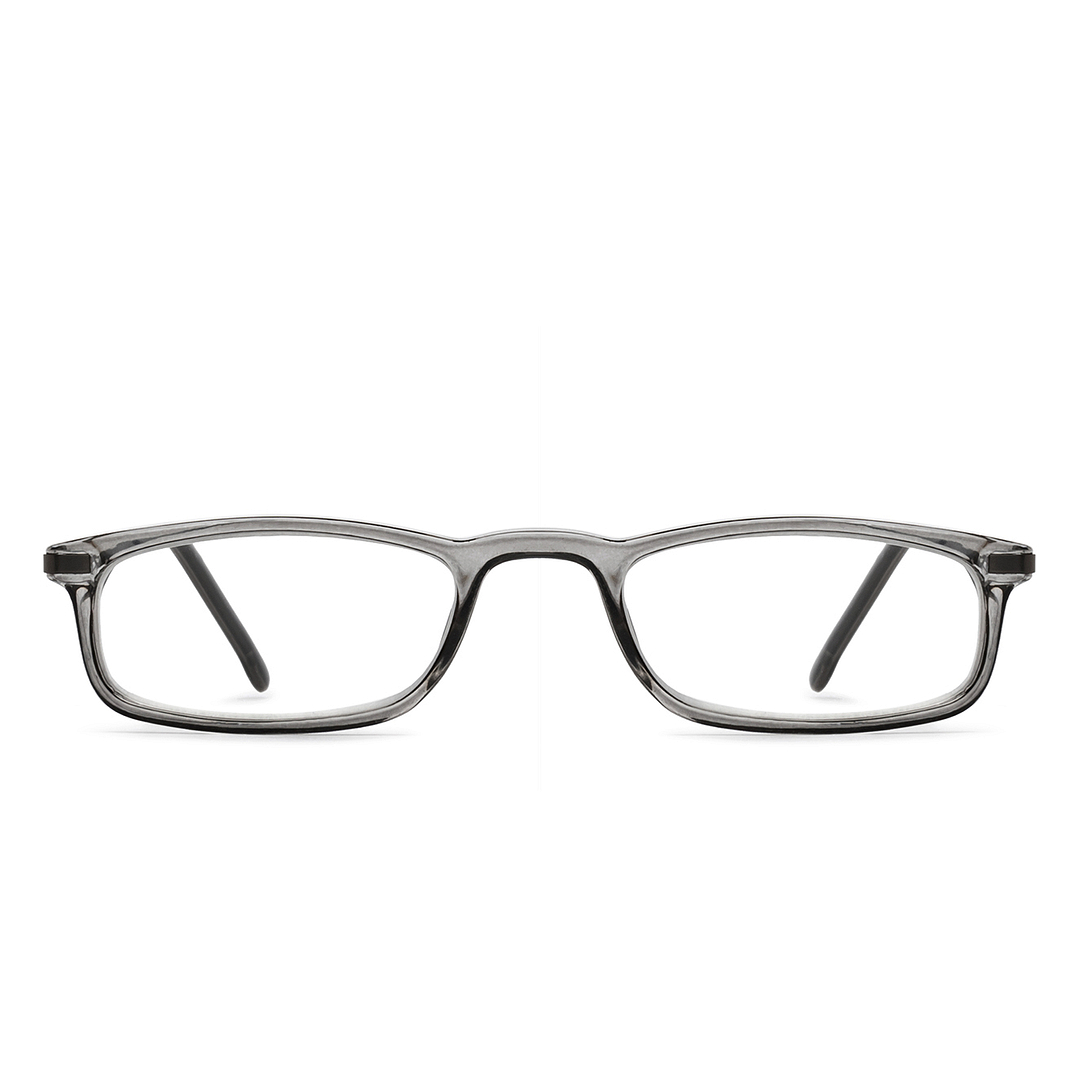 Lenskart READERS Gray Dark Gunmetal Full Rim Rectangle Lenskart READERS LR E13701 Only for 1 25 Prefitted Powers right side