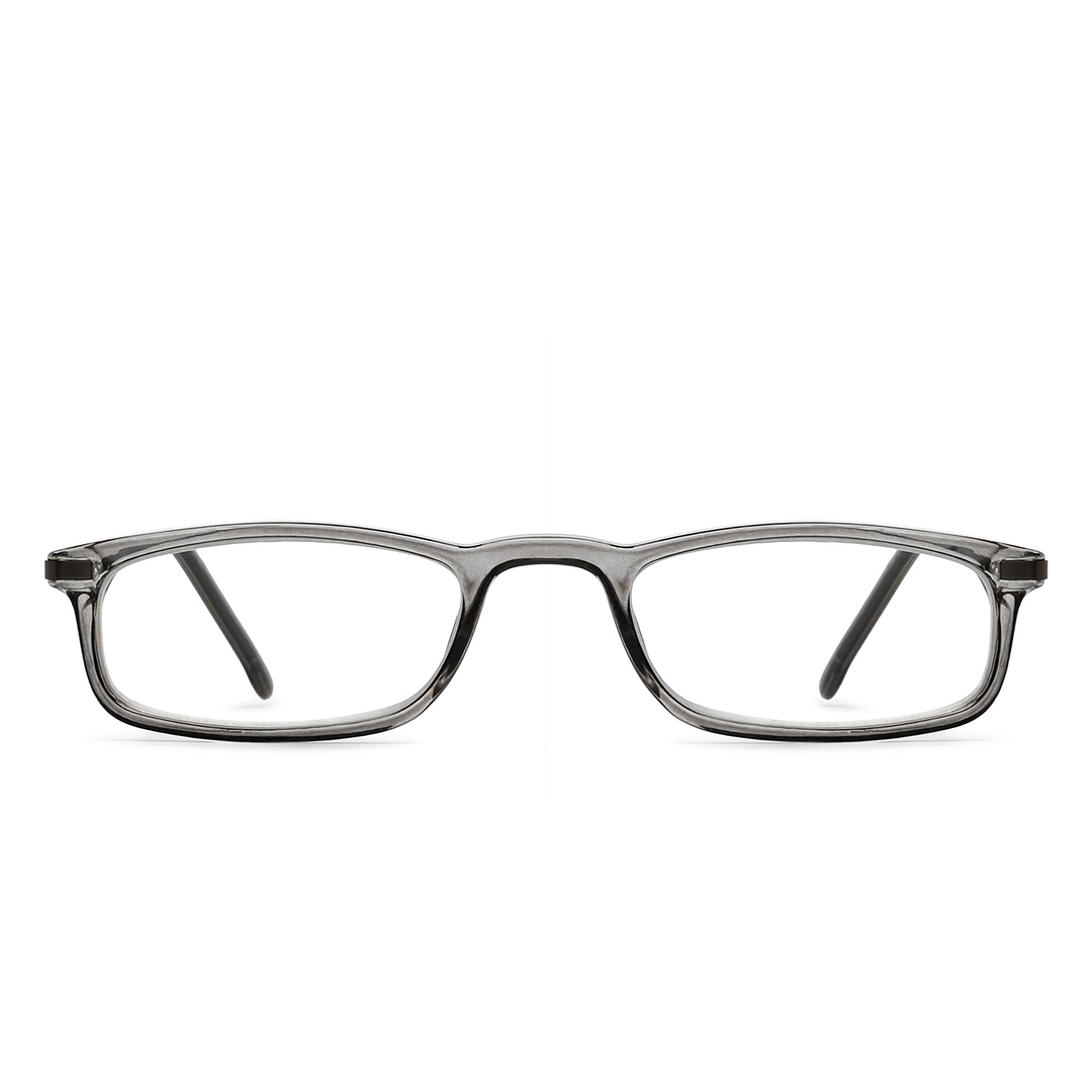 Lenskart READERS Gray Dark Gunmetal Full Rim Rectangle Lenskart READERS LR E13701 Only for 2 25 Prefitted Powers right side