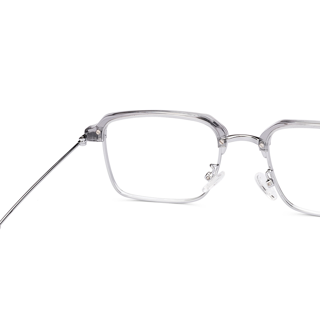Lenskart Gray Transparent Full Rim Rectangle right side