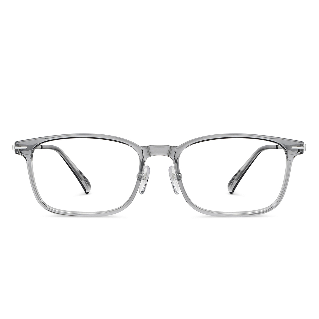 Lenskart Air Online Gray Transparent Full Rim Rectangle left side