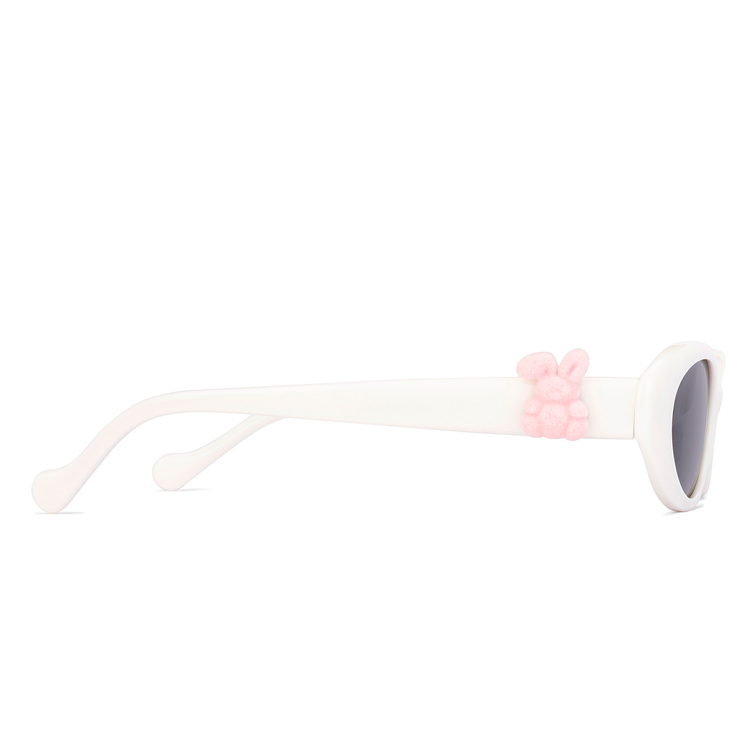 Lenskart White Full Rim Round right side