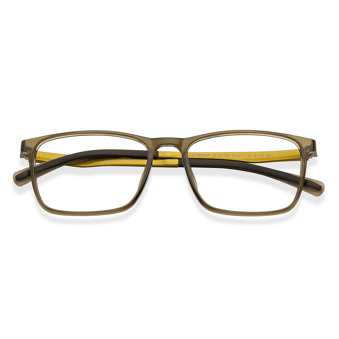 Lenskart Air Online Yellow Full Rim Rectangle left side
