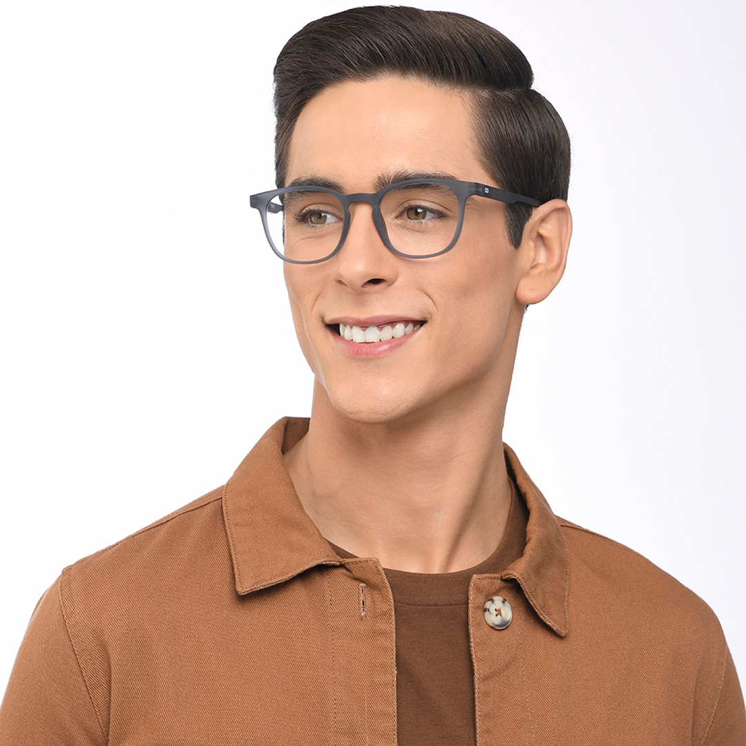 Lenskart Hustlr GreyStone Full Rim Square right side