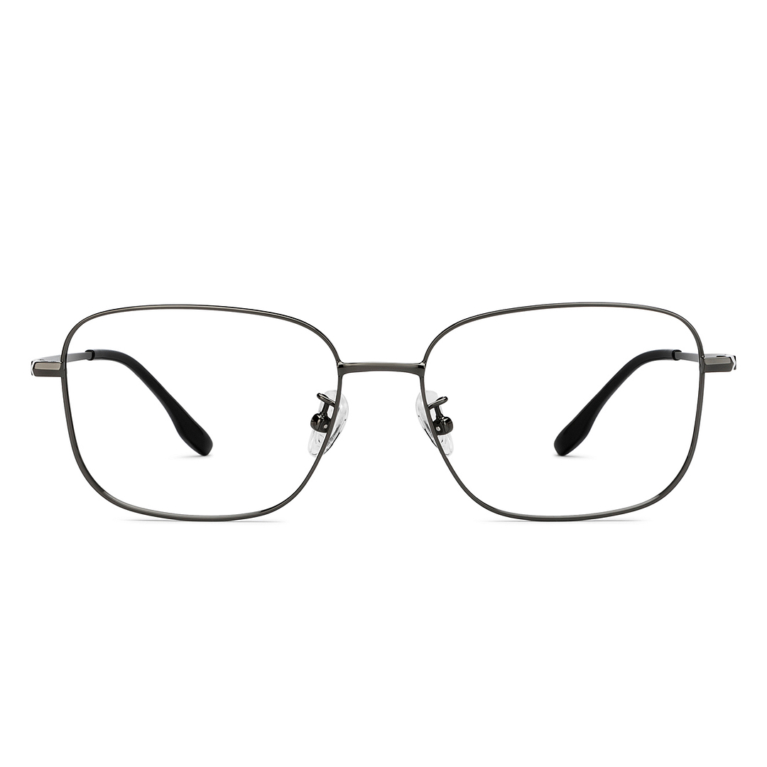 Lenskart Mid Gunmetal Full Rim Square right side