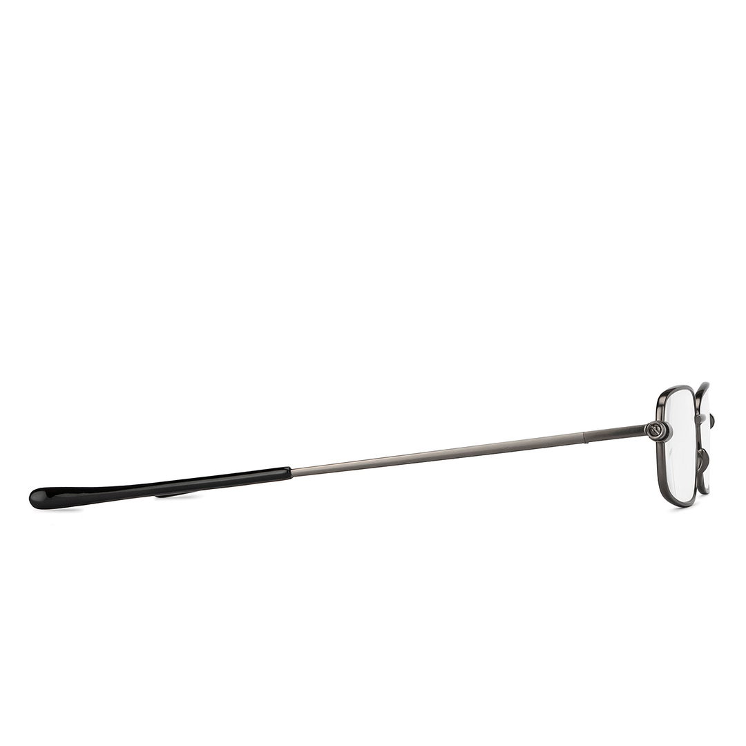 LENSKART PREMIUM READERS Gunmetal Dark Gunmetal Full Rim Rectangle LENSKART PREMIUM READERS LR E13690 Only for 2 5 Prefitted Powers right side