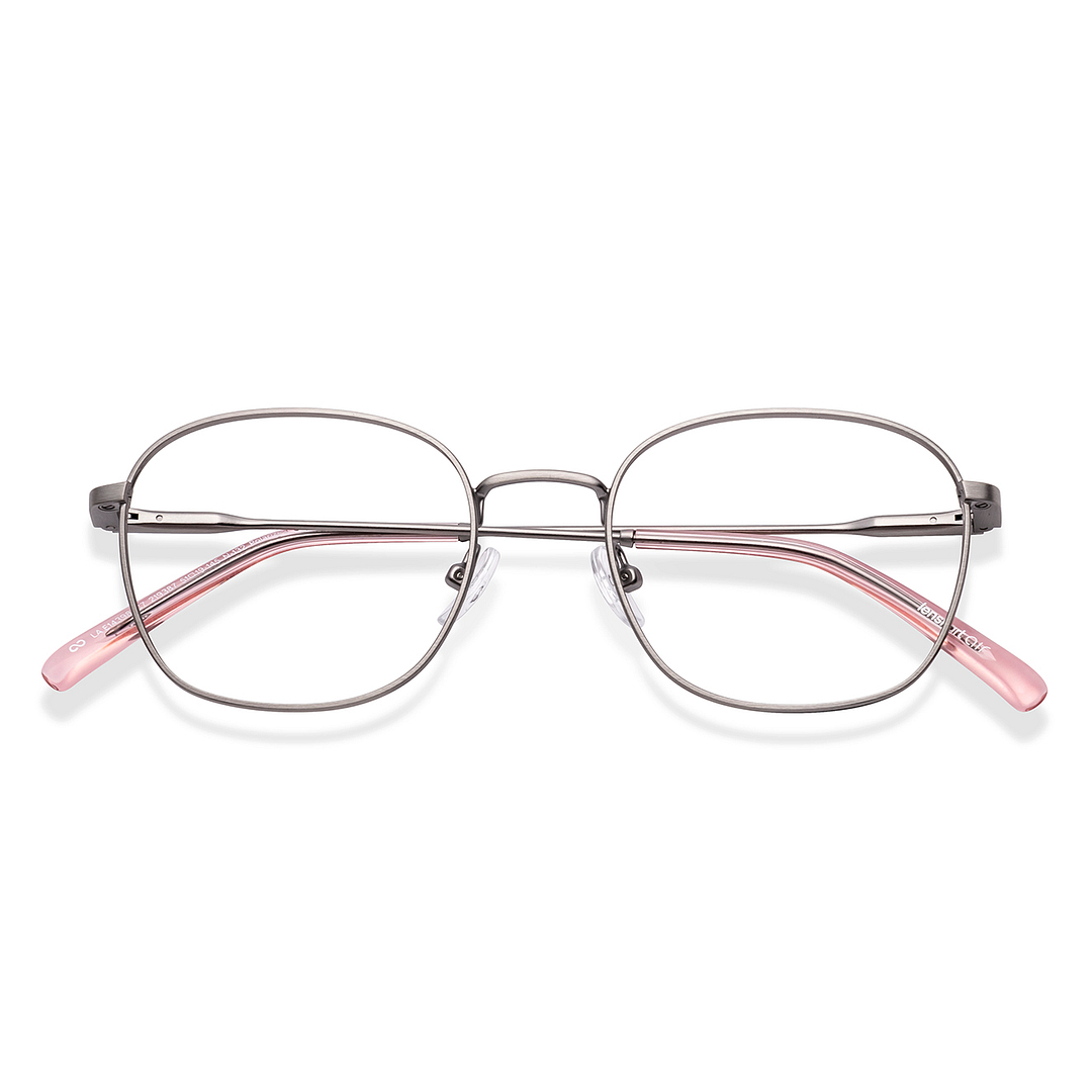 Lenskart Air Online Dark Brown Full Rim Round right side