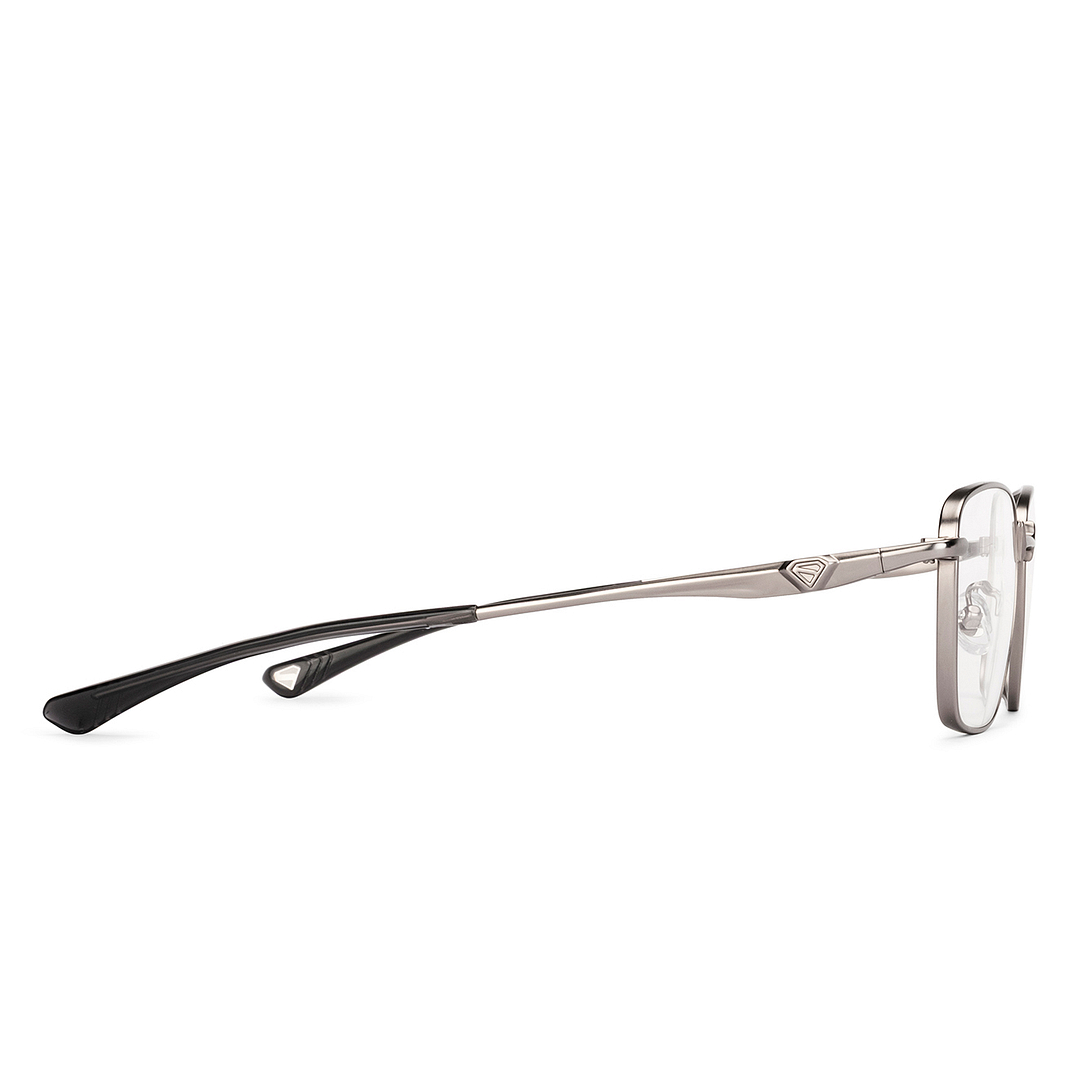 Lenskart STUDIO Gunmetal Full Rim Square right side