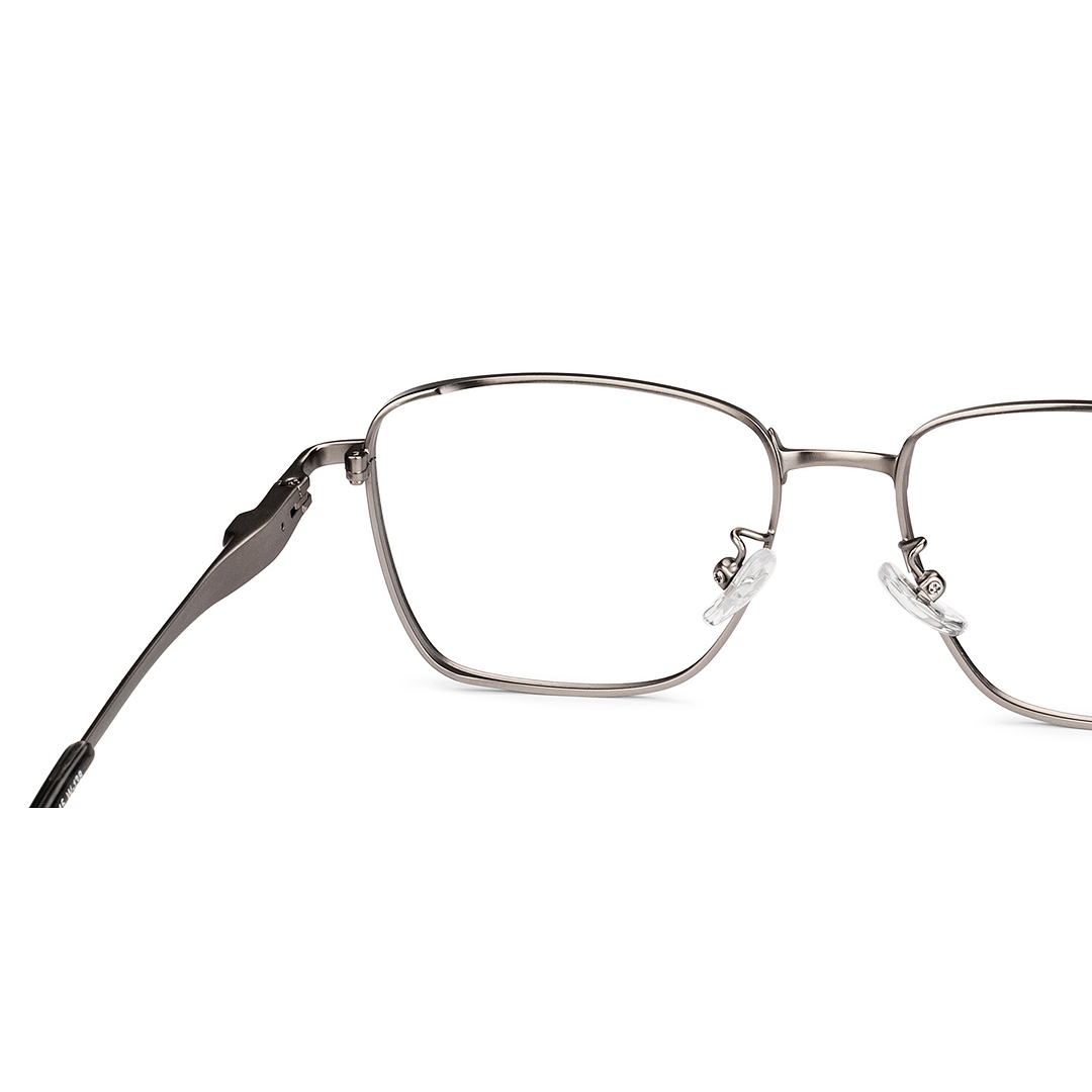 Lenskart STUDIO Gunmetal Full Rim Square left side