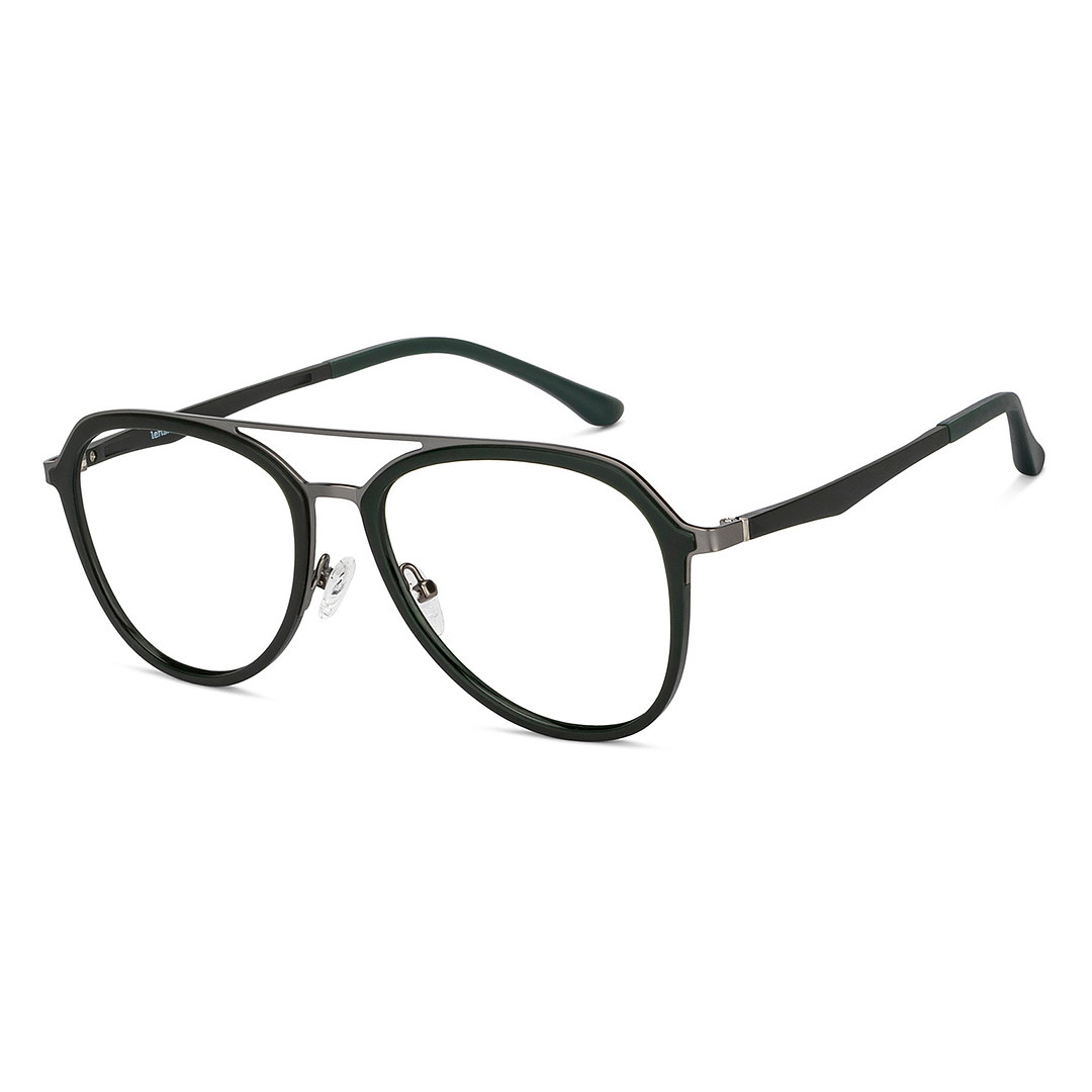 Lenskart Air Online Mid Gunmetal Full Rim Aviator right side