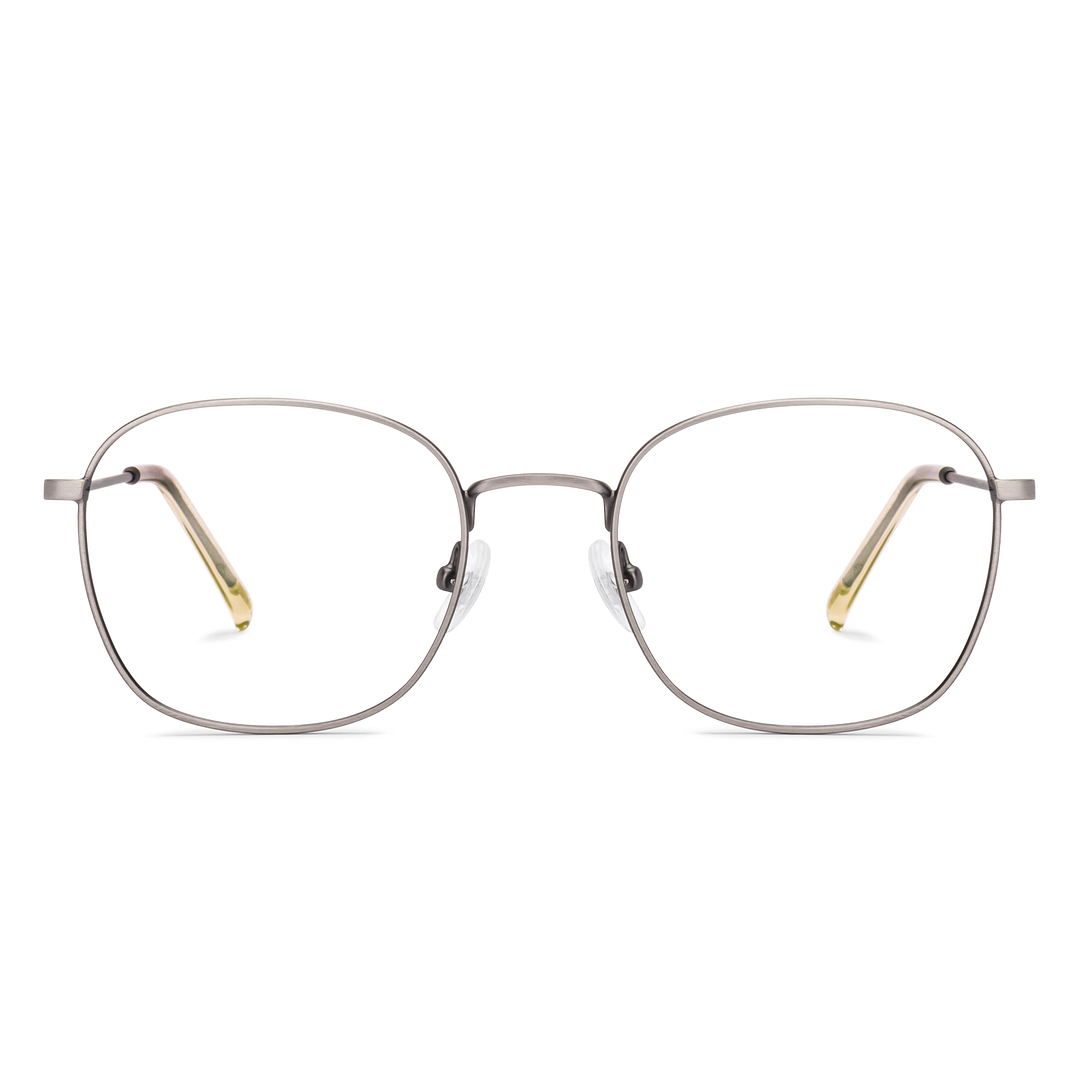 Lenskart Air Mid Gunmetal Full Rim Round right side