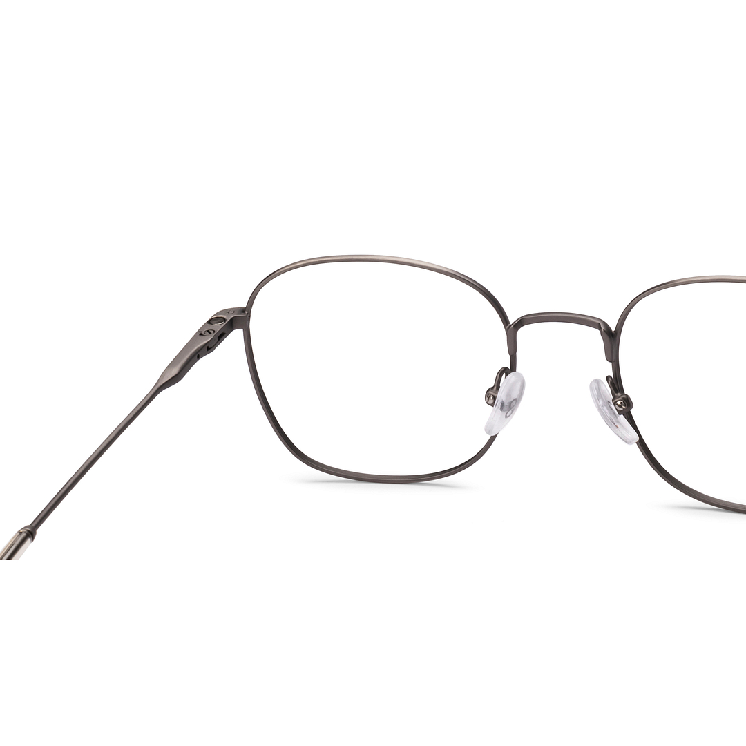 Lenskart Air Mid Gunmetal Full Rim Round right side