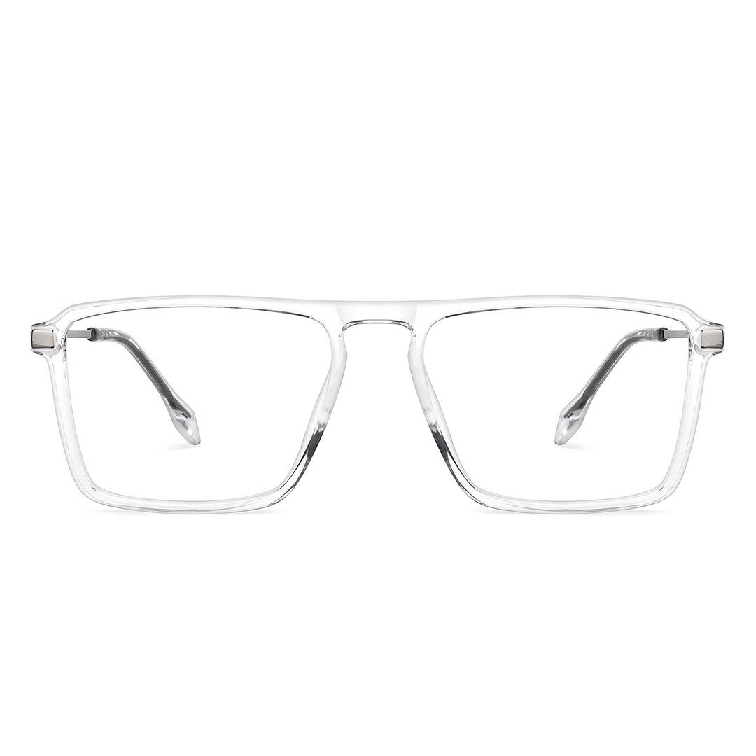 Lenskart Air Online Crystal Transparent Full Rim Rectangle left side